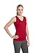 Sport-Tek Women's Sleeveless PosiCharge Competitor V Neck Tee M True Red