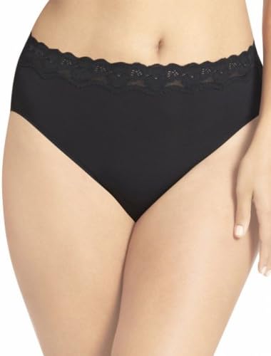 Olga Women's Without a Stitch Lace Hi-Cut Brief Panty Pack