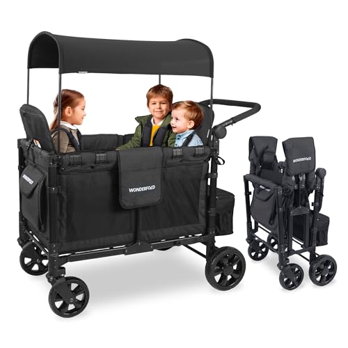 WonderFold W4 Elite Stroller Wagon