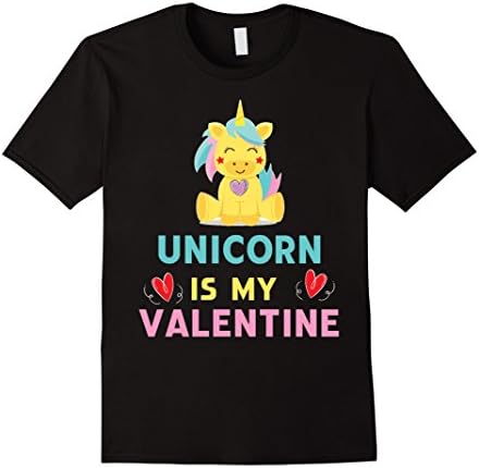 Funny Unicorn Is My Valentine Tee for Valentine's Day Gift