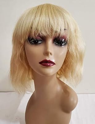 613 Wig For White Women 100 Human Hair Body Wave Honey Blonde