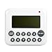 WiseField Digital Kitchen Timer Countdown Up Loud Alarm Timer Magnetic Large Screen Cooking Timer, Directly Input Numbers
