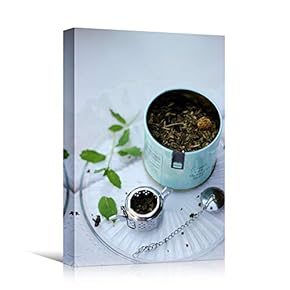 signwin Canvas Wall Art Tea Preparation Coffee Drinks...
