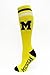 Donegal Bay NCAA Michigan Wolverines Maize Tube Socks, One Size, Blue