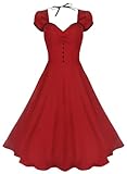 Lindy Bop Women's 'Bella' Classy Vintage 1950's Rockabilly Style Swing Party Dress