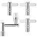 Drum Key, EHIOG 3-Pack with Continuous Motion Speed Key Universal Drum Tuning KeyF