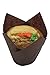 200 Pcs Brown Tulip Cupcake Liners- MADE IN USA- Durable Large Cupcake Liners for Baking- Elegant, Stylish Muffin Cups Paper Liners- Greaseproof Tulip Baking Cups- Large Size 2 3/4-4 inch