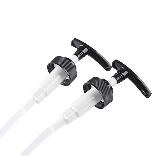 image for StarSide Two Blue Glass Bottle Bottles with Plastic Pump. Eco-friendly