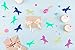 JPACO Unicorn Confetti (50 grams, 1,500 PCS) Rainbow Iridescent Pastel Confetti for Birthdays, Surprise Party, Unicorn Party Supplies, and Decorations