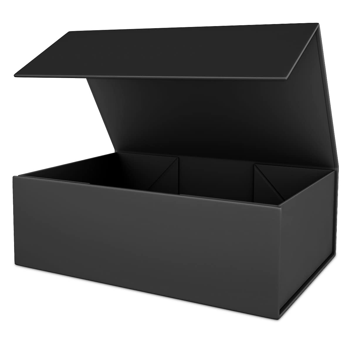 Photo 1 of Black Gift Box 10" x 6" x 3" with Magnetic Closure Lid Gift Boxe for Presents,Bridesmaid Gifts Boxes,Cute Box,Birthday Box,Luxury for Gift Packaging, Magnetic Gift Boxe for Wrapping Gifts (Black)