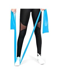 MOKOSS Bandas de resistencia, bandas de ejercicio profesionales de látex natural largo, bandas elásticas, perfecto para entrenamiento de fuerza, terapia física, yoga, pilates, estiramiento