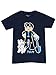 Tube Heroes Boys Dan TDM T-Shirt 8 Blue