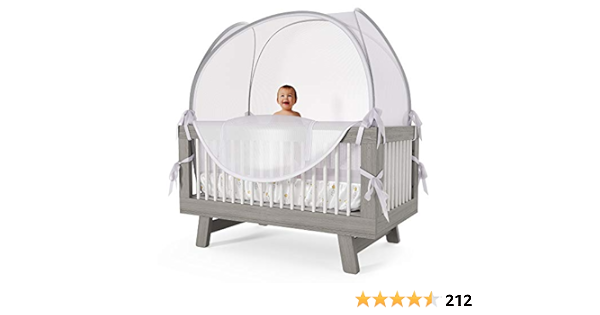 pop up crib tent folding