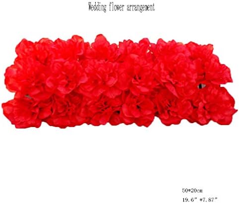 X人工シルクローズフラワーウォール結婚式会場花の背景ウォールデコレーションモールインテリアフラワーウォールtステーション Color 新色追加して再販 C Size 16pieces