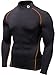 TM-T32-BO_X-Large j-OWT Tesla Men's Thermal WinterGear Compression Baselayer Mock Long Sleeve T Shirts T32