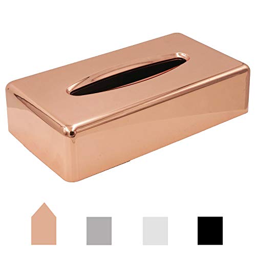 CROWNSTARQI Tissue Box Holders Cube Mirror Square Tissue Box Cover