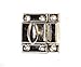 UltraCabin 41950 Latch CAB/Cupboard Nickel PLT