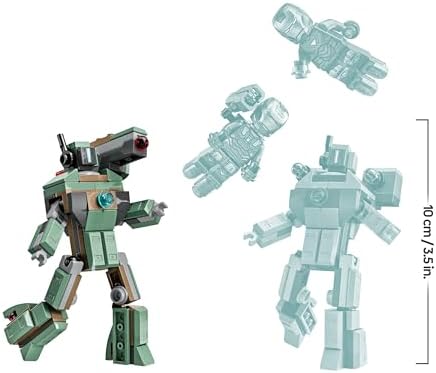 ǀ Marvel Iron Man & War Machine vs. Hammer Drones - Brinquedo de construção com 2 minifiguras e 2 bonecos de ação com Stud Shooters - Presente de Super Herói para Rapazes de 7+ Anos - 76320