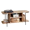 LINSY HOME 3 Tier Small TV Stand with Storage Shelves, Aesthetic TV Stands Console Table 43 Inch for Apartment Living…