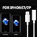 Phone 7/7 Lightning Adapter,MISSWU Lightning Connector to 3.5mm Headphone Earphone Extender Jack Adapter Convenient and Suitable for iPhone 6/6s/7/7 P (2pack)