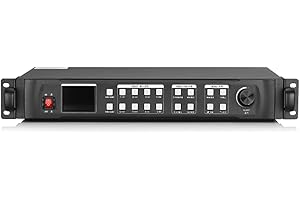 K KYSTAR Kystar High Resolution Video Processor LED Multi-Screen Video Processor, 2560×1536@60Hz Matrix 1x2 Video Wall Controller- U2 Media Player