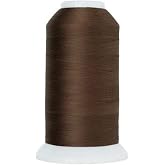 Superior Threads So Fine 3-Ply 50 Weight Polyester Sewing Thread Cone - 3280 Yards (#424 Chocolate)