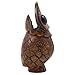 storeindya Handcrafted Wooden Eyeglass Spectacle Holder Organizer Spectacle Stand Trinket Tray Catch All Dish. (Owl-Small)