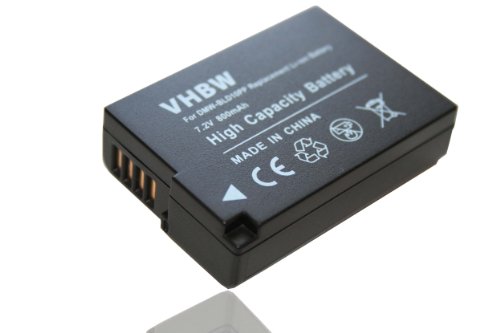 AKKU LI-ION passend für PANASONIC Lumix DMC-G3, DMC-G3K ,DMC-G3W ersetzt DMW-BLD10, DMW-BLD10E, DMW-BLD10PP