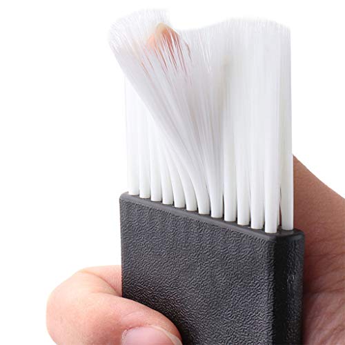 jiumoji Salon Hair Dye Brush Styling Tool Hairdressing Coloring Brush with Portable Handle (-Black, 19x5.5cm) - Thumbnail 3