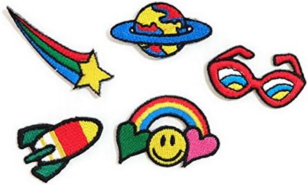 Rainbow Set_Cloth Sticker for Laptops, Tablets, Lockers, Notebooks. It is REUSABLE, you can remove and use it with a new surface you like again and again with no adhesive residu by OliveTH