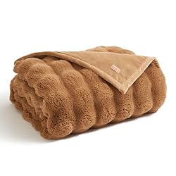 EverGrace Ultra Soft Luxury Fluffy Faux Rabbit Fur