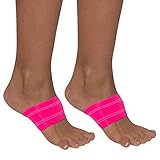 Arch Supports - Compression Supports, Pain Relief - Relieve Plantar Fasciitis, Heel Pain - Support Weak and Flat Arches - Copper Compression Arch Foot Sleeve Sock (NPK, S/M)