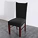 Fuloon 6 Pack Super Fit Stretch Removable Washable Short Dining Chair Protector Cover Seat Slipcover for Hotel, Dining Room, Ceremony, Banquet Wedding Party