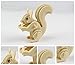Animal 3D Wooden Puzzle, Squirrel Elephant Deer Butterfly Lion DIY Models Set Puzzle Gift Brain Teaser Toy for Kids Adult