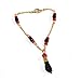 (1-0985) 18kt Brazilian Gold Overlay Azabache Bracelet for Kids with Black Figa Fist. 6