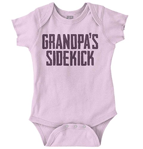 Grandpas Sidekick New Parents Baby Shower Gifts Funny Saying Onesie Bodysuit