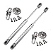 Hanperal 2pcs Gas Strut Lid Stay Support Kitchen Cabinet Door Hinge 100n