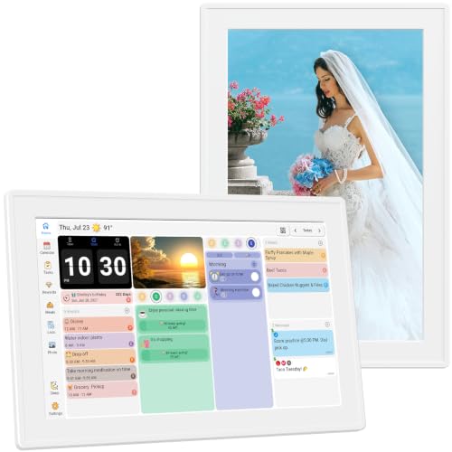 10 1 Inch Digital Calendar with Touch Screen Wall