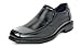 Bruno MARC Men's Square Toe Slip On Leather Lined Classic Dress Loafers Formal Shoes