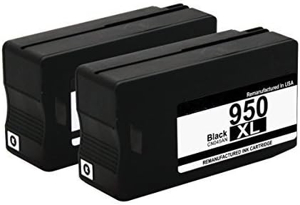 Ink Cartridge Replacement For New Generation Hewlett Packard HP 950XL (2 Black) CN045AN (BLACK)JETDIRECT®