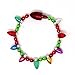 Joyin Toy 3 Pack LED Light Up Christmas Bracelets Set For Holiday Party Favors Goodie Bag Filler Stocking Stuffers