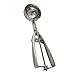 Solula 18/8 Stainless Steel Large Ice Cream Scoop Disher Melon Baller 4 Tablespoon