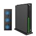 Vertical Cooling Stand Compatible with Xbox One X, FastSnail Cooling Fan Stand Compatible with Xbox One X with 3 USB Ports and a Light Bar (Only Compatible with Xbox one X) primary