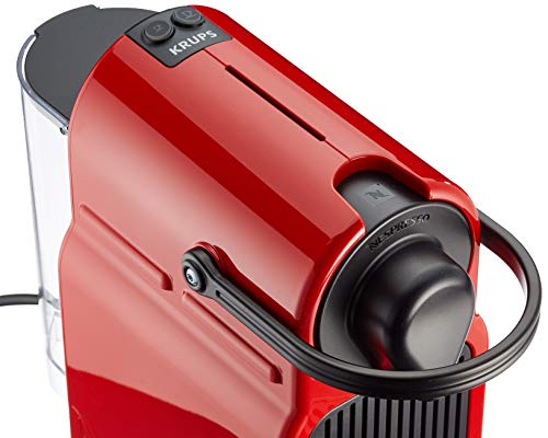 Nespresso Kapselmaschine Inissia XN1005 von Krups | Sehr schnell betriebsbereit | Automatische Abschaltung | Kirschrot – Bild 4