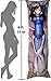 AnimeBunny Dakimakura Overwatch D.VA (Peach Skin) 150cm x 50cm Pillowcase