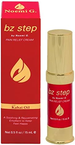 bz step - Pain Relief Cream for Tired Aching Feet with Kahai Oil