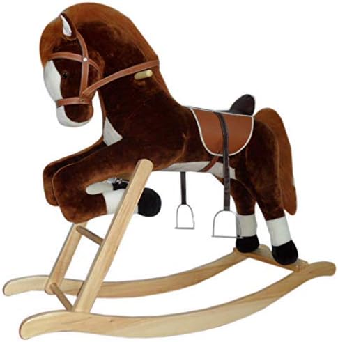 plush jumping horse