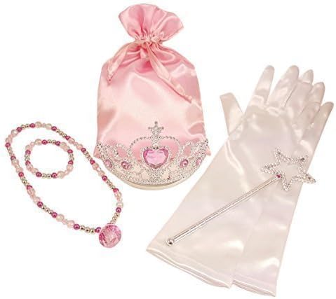 Little Princess Dress Up Jewelry Accessory Set (6 Piece) - Packed in Pink Gift Box