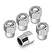 Harley-Davidson Chrome Valve Cap Covers with Willy G Skull (Pack of 5)