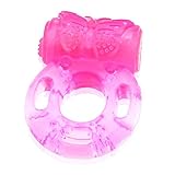 Cockring Set for Men, Visator Sexy Products for Men Sex Delay Supplies Delay Lock Vibrator Couple Fun Adult Electric Sex Toy Special Gift (Pink)
